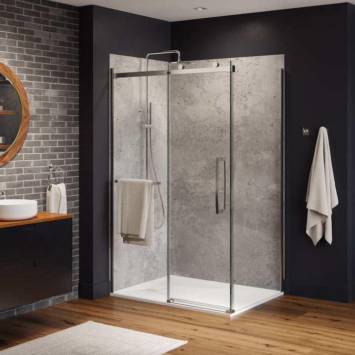 Wall panel kit for 48x36 corner shower